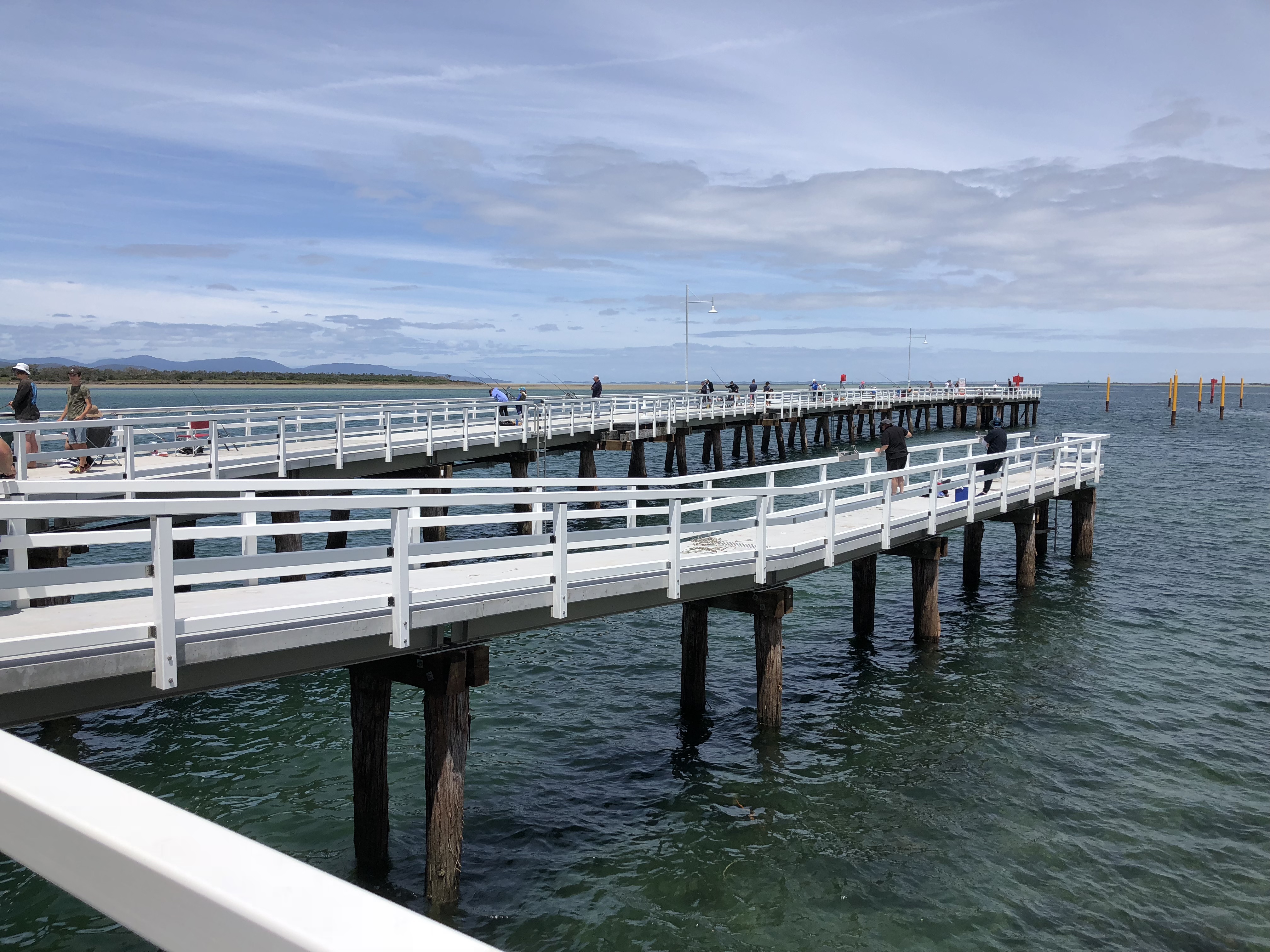 Many visitors have flocked to the newly refurbished Long Jetty