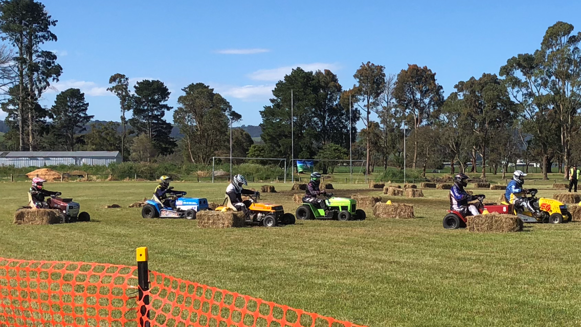 Another great Lawn Mower Race Day held at the Welshpool Recreation Reserve