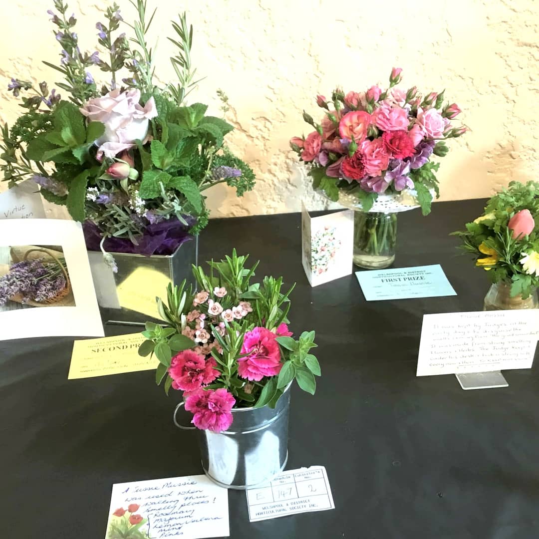 Spring Flower Show held at the Welshpool Memorial Hall