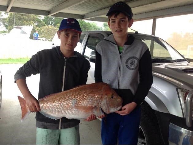 Nice snapper boys!!